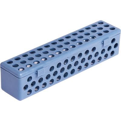 Zirc Steri-Container Standard Blue, 8-1/8" x 1-7/8" x 1-7/8", Holds 10-14 Instruments, 1/Pk, 50Z900B thumbnail 13