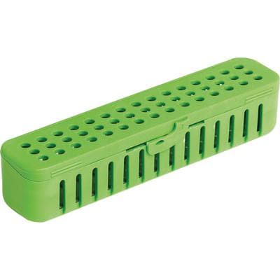 Zirc Compact Steri-Container, Neon Green, 7-1/8" x 1-1/2" x 1-1/2", Holds 8-12 Instruments, 1/Pk, 50Z905P thumbnail 9
