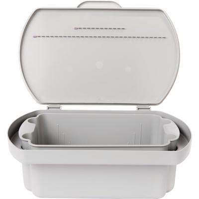 Zirc Steri-Soaker Germicide Instrument Tray, Gray, 1 Gallon Capacity, 13-7/8" x 9-5/8" x 5-1/8", 50Z805I thumbnail 15