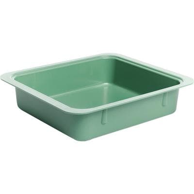 Zirc Procedure Tub, Green, 12-1/4"L x 10-7/8"W x 2-3/4"H, 1/Pk, 20Z463D thumbnail 11