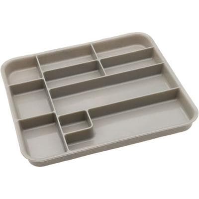 Zirc Procedure Tub Insert, 10 Compartments, Gray, 10-3/4" x 9-11/16" x 1", 20Z465 thumbnail 12