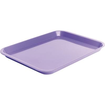 Zirc B-Lok Flat Set-Up Tray, Size B, Neon Purple, 13-3/8" x 9-5/8" x 7/8", 1/Pk, 20Z401R thumbnail 13
