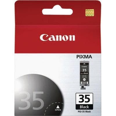 Canon PGI-35BK Original Ink Cartridge, Black, 200 Page Yield, 1/Pkg, CNMPGI35BK - Canon PGI-35BK Original Ink Cartridge, 1/Pkg - Black, Ink, 200 Page Yield - Image 1