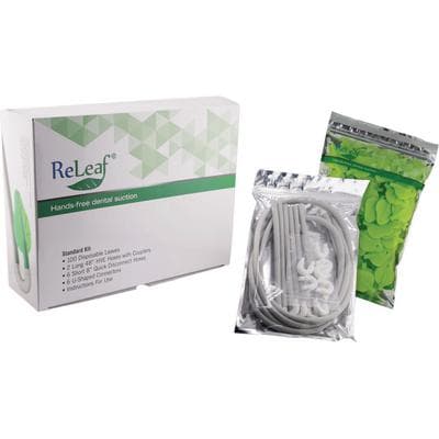 ReLeaf Standard Kit (RLF10035) - Hands-Free HVE Suction System, 100 Leaves, 2 Long Hoses, 6 Short Hoses, 6 U-Shaped Connectors thumbnail 9