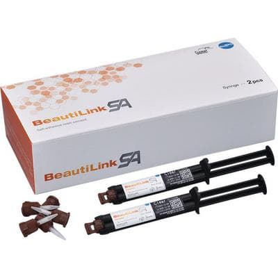 Shofu BeautiLink SA Self-Adhesive Dual-Cure Resin Cement, Clear, Automix Syringe 5mL (8.6g), 2/Pkg, C0212 thumbnail 9