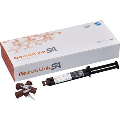 Shofu BeautiLink SA Self-Adhesive Dual-Cure Resin Cement, Automix Syringe, Ivory, 5mL (8.6g), 1 Syringe with 10 Mixing Tips, C0204 thumbnail 15