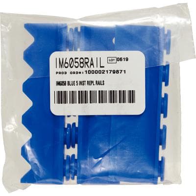Hu-Friedy IMS Signature Series Replacement Cassette Rails, Base/Compression, 20-Instrument, 2-Tier, Blue, 8 Base + 2 Compression Rails, for IM9208 - Replacement Rails for IMS® Signature Series® Cassettes - Base/Compression, 20-Instrument, 2-Tier, Blue - Image 1