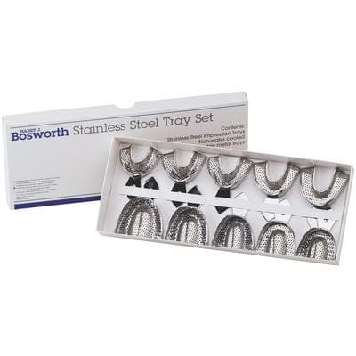 Keystone #15 Stainless Steel Pedo/Ortho Perforated Upper Impression Tray, Full-Arch, 0921872 thumbnail 4