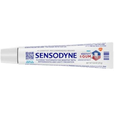 Sensodyne Sensitivity & Gum Toothpaste, Mint, 0.8 oz Tube, 50 Tubes/Case, 60000000135834 thumbnail 3