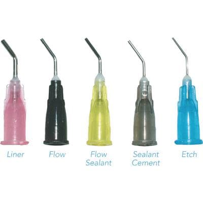 Pac-Dent Pre-Bent Needle Tips, 18 Gauge Liner, Blunt-End, Pink, 100/Box, #227 thumbnail 3