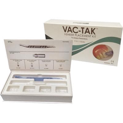 Vac-Tak Veneer Placement Instrument Kit, 1 Handle, 60 Tips, 3 mm Light Guide Tips, Addent Inc thumbnail 2