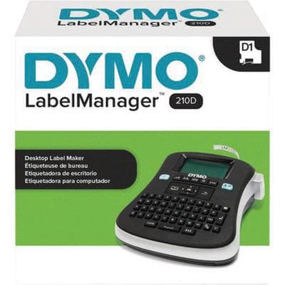 DYMO LabelManager 210D Label Maker, 2 Lines, Desktop, 6.1 x 6.5 x 2.5 in thumbnail 2