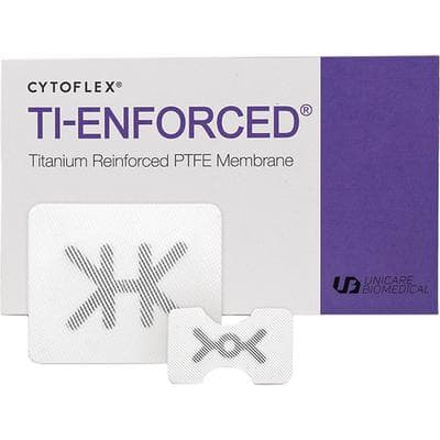 Cytoflex-SE ePTFE Textured Membrane, Titanium Reinforced, 12 x 24 mm, 1/Pkg thumbnail 5