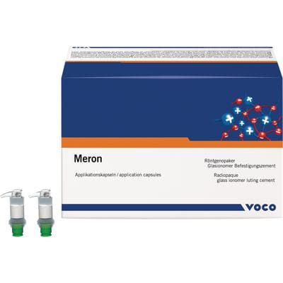 VOCO Meron Glass Ionomer Luting Cement, Direct-Activation Application Capsules, 500 mg, White, 50/Pkg thumbnail 11