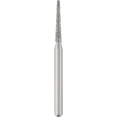 Patterson® Disposable Diamonds – FG, Medium, Blue, Round End Taper, 25/Pkg - # 856-012M, 1.2 mm Diameter, 8.0 mm Length - Patterson® Disposable Diamonds – FG, Medium, Blue, Round End Taper, 25/Pkg - # 856-012M, 1.2 mm Diameter, 8.0 mm Length - Image 1