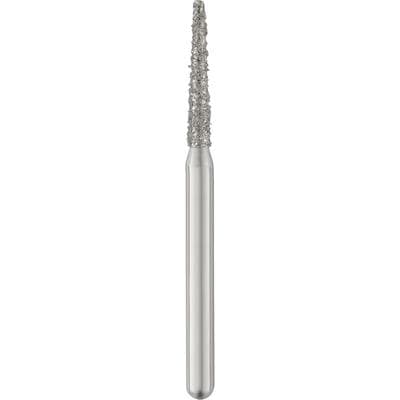 Patterson® Disposable Diamonds – FG, Medium, Blue, Round End Taper, 25/Pkg - # 856-014M, 1.4 mm Diameter, 8.0 mm Length - Patterson® Disposable Diamonds – FG, Medium, Blue, Round End Taper, 25/Pkg - # 856-014M, 1.4 mm Diameter, 8.0 mm Length - Image 1