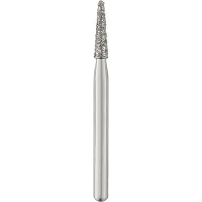 Patterson® Disposable Diamonds – FG, Medium, Blue, Round End Taper, 25/Pkg - # 855-016M, 1.6 mm Diameter, 6.0 mm Length - Patterson® Disposable Diamonds – FG, Medium, Blue, Round End Taper, 25/Pkg - # 855-016M, 1.6 mm Diameter, 6.0 mm Length - Image 1