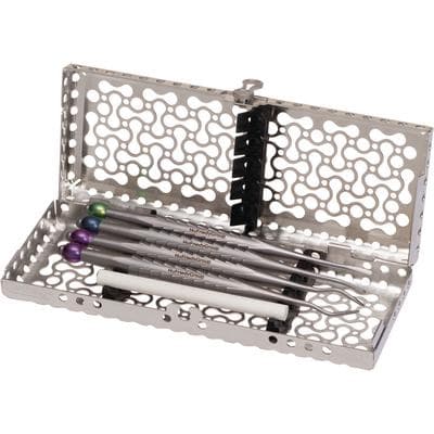 Hu-Friedy ProLux Luxating Elevators Kit of 4, 2.5mm Wide Tips, with Sharpening Stone and Cassette, PROLUXKIT4 thumbnail 5