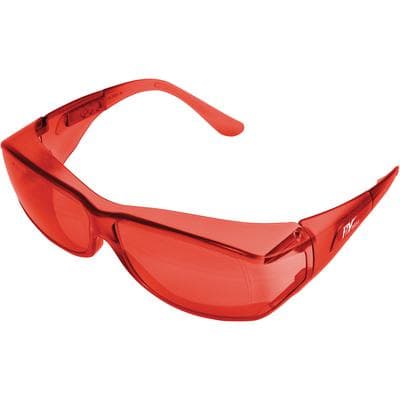 ProVision® Eyesaver Sleeks™ Safety Eyewear for Bonding – Red Frame, Red Lens, 16SLK thumbnail 5