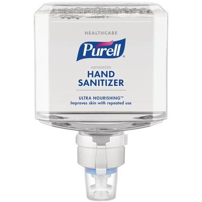 Purell Healthcare Advanced Hand Sanitizer Ultra Nourishing Foam Refill, 1200 ml Bottle, for ES4 Touch-Free Dispenser, 1/Pkg thumbnail 2