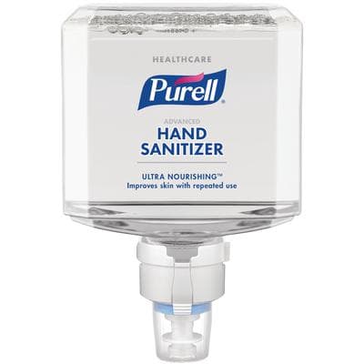 Purell Healthcare Advanced Hand Sanitizer Ultra Nourishing Foam Refill, 1200 mL Bottle, 2/Pkg, for ES8 Touch-Free Dispenser thumbnail 2