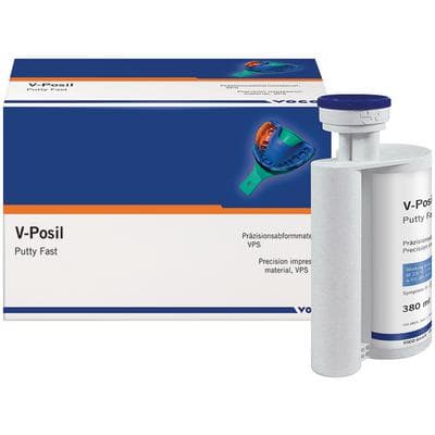 V-Posil Putty Fast Vinyl Polysiloxane Impression Material, 380 mL Cartridge, Pack of 2 thumbnail 4
