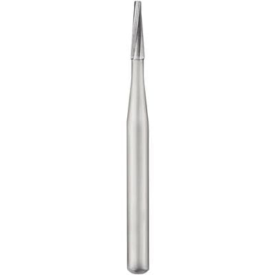 SS White 170 Carbide Bur, Sterile, Friction Grip, Tapered Fissure Flat End Plain, 25/Roll thumbnail 6