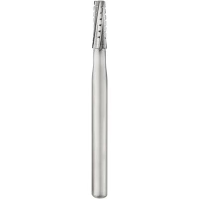 SS White 702 Carbide Bur, Sterile, Friction Grip, Tapered Fissure Flat End Plain, 25/Roll thumbnail 6