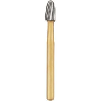 SS White® 7408G Sterile Trimming and Finishing Carbide Bur, FG, Football/Egg Shape, 12 Blade, 25/Roll thumbnail 5
