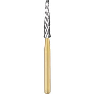 SS White 7206 Trimming & Finishing Carbide Bur, FG, Tapered Fissure, Flat End, 12 Blade, Sterile, 25/Roll thumbnail 5