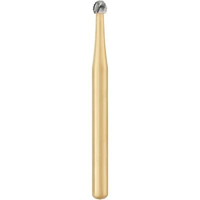 SS White Great White Gold Carbide Bur, Round, #4, Friction Grip, Sterile, 25/Roll, GW4R thumbnail 5