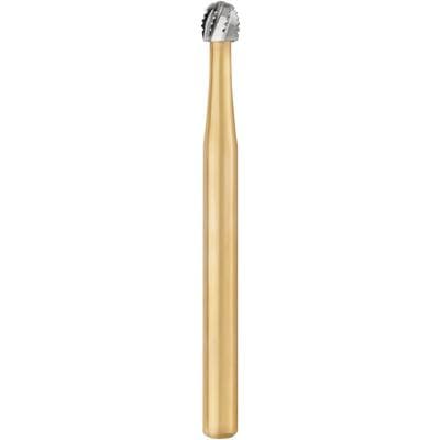 SS White Great White Gold Carbide Bur, Round, #6 (GW6), Friction Grip, Sterile, 25/Roll thumbnail 5