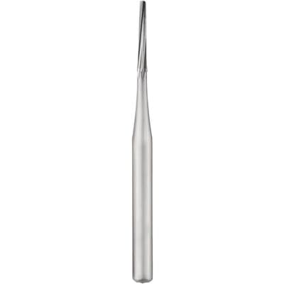SS White Sterile Carbide Bur, FG, Tapered Fissure Flat End Crosscut, #169L, 100/Pkg thumbnail 4