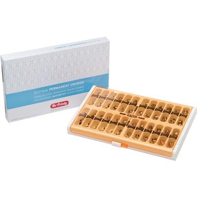 Hu-Friedy Permanent Molar Stainless Steel Crown Master Kit, 96 Crowns (4 Each Size, Upper/Lower Left/Right #2-#7) thumbnail 6
