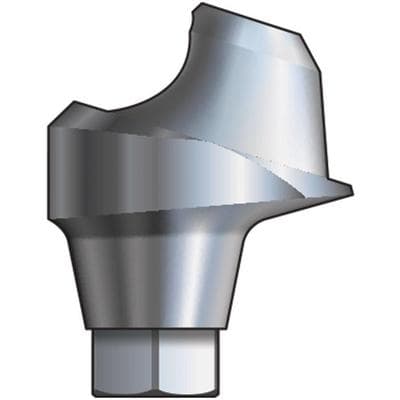 Reflect Aspire Multi-Unit Abutment, 17° Angled, Engaging, 2.5 mm Height, 3.5/4.0 mm Platform, 1/Pkg thumbnail 2