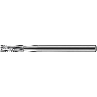 Kerr FGOS558 Carbide Bur, #558, Straight Flat End, Cross-Cut, Friction Grip, Surgical Length, 1.2 mm Diameter, 3.7 mm Head Length, 10/Pkg thumbnail 5