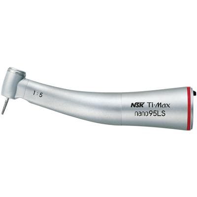 NSK Ti-Max Nano 95LS High-Speed Electric Contra-Angle Attachment, 1:5 Increasing, Push-Button Chuck, FG Burs, C1099 thumbnail 5
