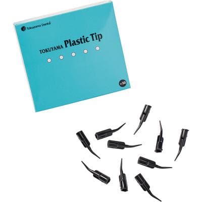 Tokuyama Estelite Universal Flow Plastic Syringe Tips, 20 Gauge, Black, 50/Box, 13799 thumbnail 5