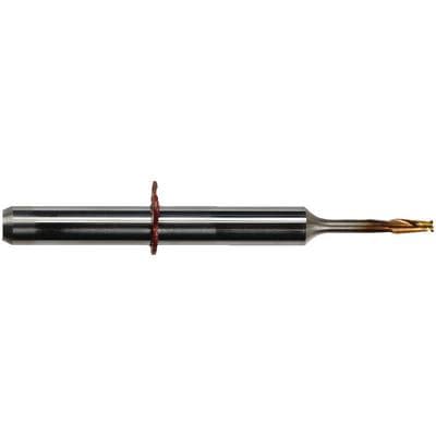 vhf Double Tooth Torus Cutter, Coated, 1.2 mm Diameter, 32 mm Length, ID #1039 thumbnail 2