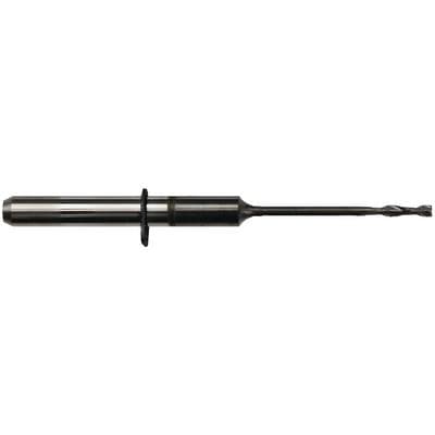 VHF Universal Cylindric Double Tooth Cutter, 35 mm Length, 1.2 mm Diameter, Coated, 1/Pkg thumbnail 2