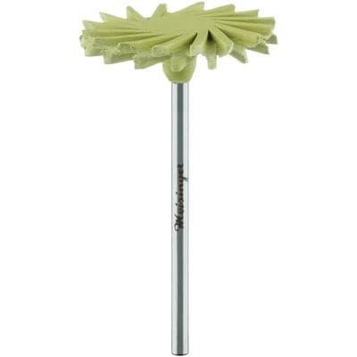 Meisinger LUSTER Twist Porcelain Polisher, Extra Fine, Yellow, 26 mm, HP Shank, 2/Pkg, 9771C-260-HP thumbnail 6