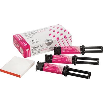 GC FujiCEM Evolve Resin-Reinforced Glass Ionomer Luting Cement, Handmix Triple Pack, 3 x 9.2 g Syringes, 45 Tips, 012949 thumbnail 16