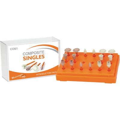Meisinger Composite Singles Polisher Assortment Kit, Right Angle, 16 Pieces, COSI1 thumbnail 3