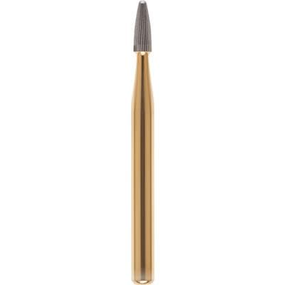 Midwest® Fine Finish Trimming and Finishing Carbide Bur, FG, Bullet 30 Blade, #9803, 1.2 mm Head Diameter, 3.0 mm Head Length, 10/Pkg, 389599 thumbnail 3