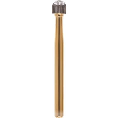 Midwest Fine Finish Trimming and Finishing Carbide Bur, FG, Ball 12 Blade, #9008, 2.5 mm Head Diameter, 10/Pkg, 389593 thumbnail 4