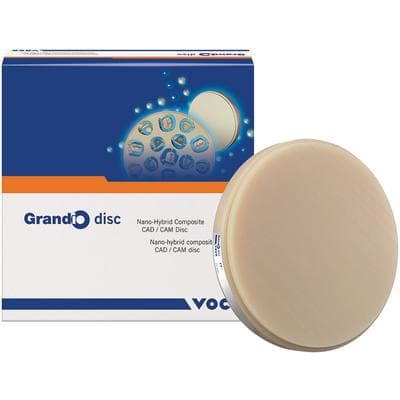 Voco Grandio Disc LT Shade C2, Nano-Ceramic Hybrid, 15mm, 98.4mm Diameter, 1/Pkg thumbnail 4