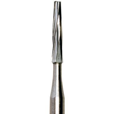 Meisinger Tungsten Carbide Bur #171L, Tapered Fissure, Friction Grip, Long Shank, 1.2 mm Diameter, 5/Pkg (HM23L-012-FGL) thumbnail 5