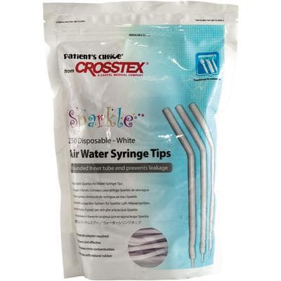Crosstex Sparkle Disposable Air/Water Syringe Tips, White, 250/Bag, BCSAWSWH thumbnail 16