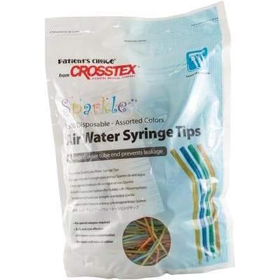 Crosstex Sparkle Disposable Air/Water Syringe Tips, Assorted Translucent Colors, 1500/Bag, BCSAWSB thumbnail 15