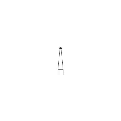 SS White FG #1/2 Round Short Shank Carbide Bur, Clinic Pack of 100, 0.6 mm Diameter thumbnail 7